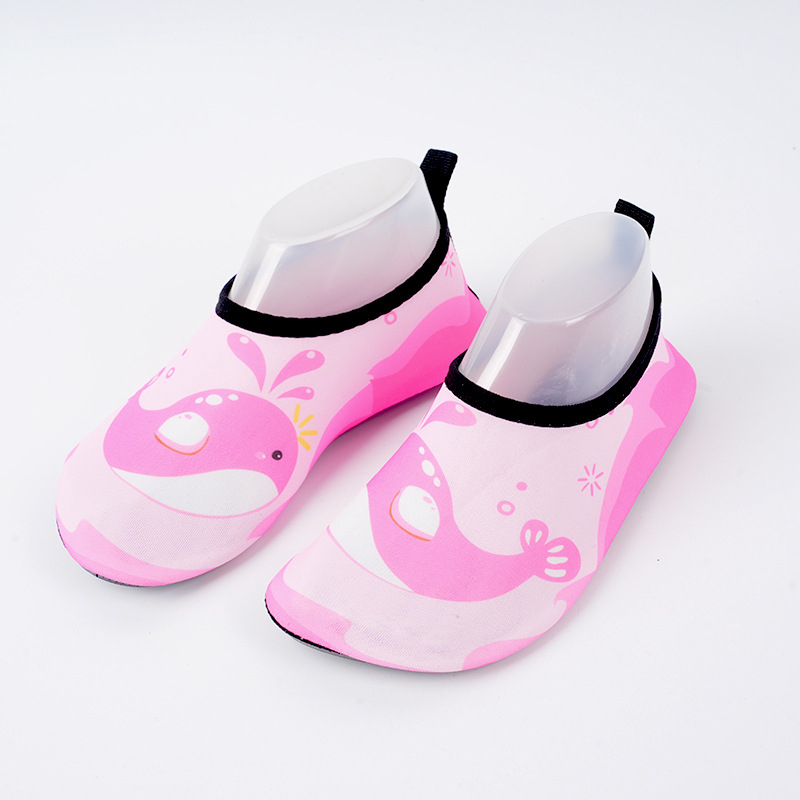 Παιδικά παπούτσια νερού για ποτάμι – αδιάβροτα, χαμηλό επάνω μέρος, σόλα από καουτσούκ, βάση τένοντα βοείου