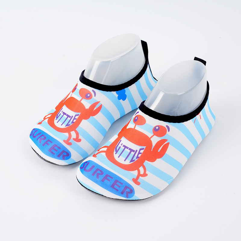 Παιδικά παπούτσια νερού για ποτάμι – αδιάβροτα, χαμηλό επάνω μέρος, σόλα από καουτσούκ, βάση τένοντα βοείου