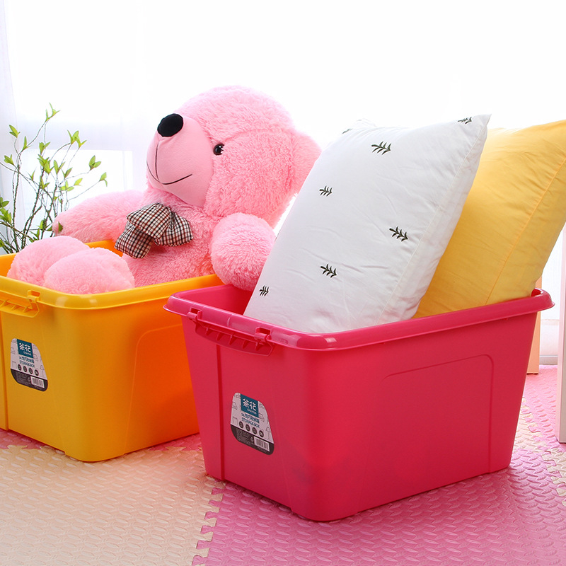 Camellia πλαστικό κιβώτιο αποθήκευσης με ρόδες και καπάκι αναδιπλούμενο – 50–60 L, PP υλικό, πολυλειτουργικός οργανωτής