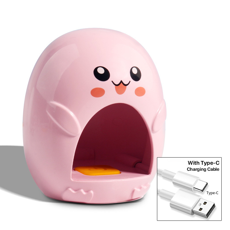 Hordozható egy ujjnyi köröm fototerápiás lámpa, kettős LED-del, USB-C-vel, mini, OEM magáncímkével