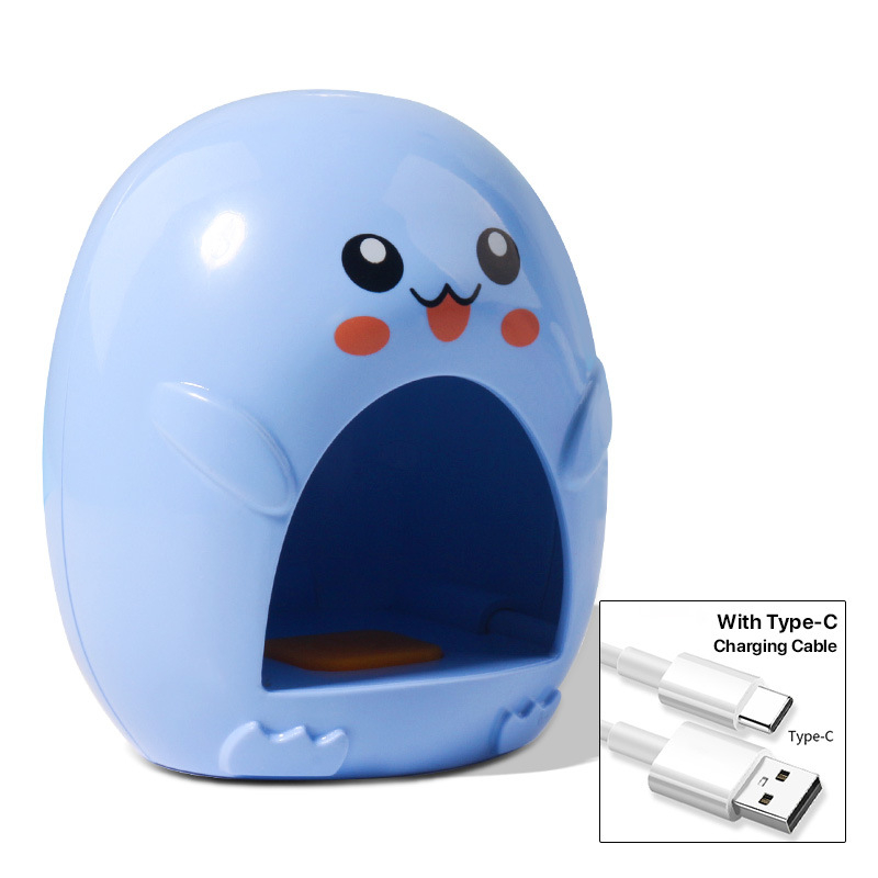 Hordozható egy ujjnyi köröm fototerápiás lámpa, kettős LED-del, USB-C-vel, mini, OEM magáncímkével