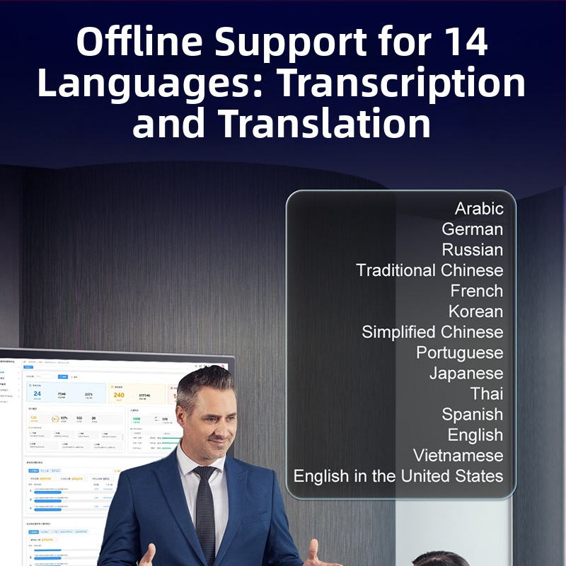Višestranični prevoditelj s simultanim prijevodom, offline inteligentno učenje engleskog jezika, model M01, lansiran 2024.; podržava kineski, engleski, japanski, korejski, francuski, njemački i ruski
