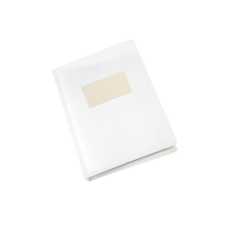 Album za pohranu naljepnica za nokte – japanskog stila, proziran, otporan na prašinu, za naljepnice za nokte, prikaz i organizacija, 33 g, ploča za prikaz umjetnosti noktiju, osnovno pakiranje