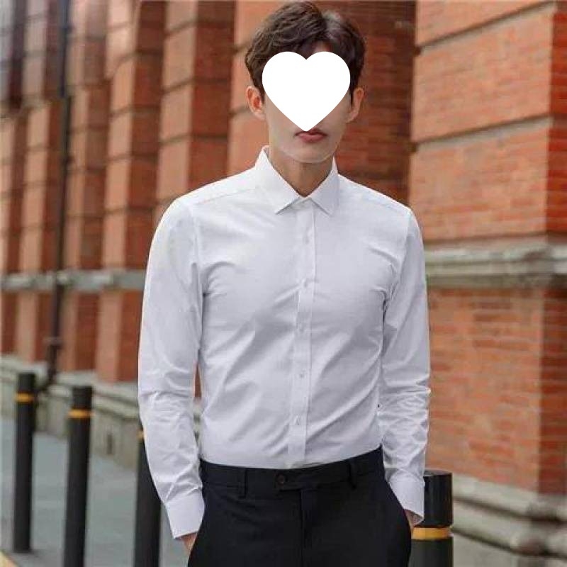 Ανδρικό πουκάμισο με επένδυση φλίς, μακριά μανίκια, γιακά τύπου stand, στενή γραμμή, πολυεστέρας (Πολυεστέρας; φλίς επένδυση; μακριά μανίκια; γιακά τύπου stand; στενή γραμμή)