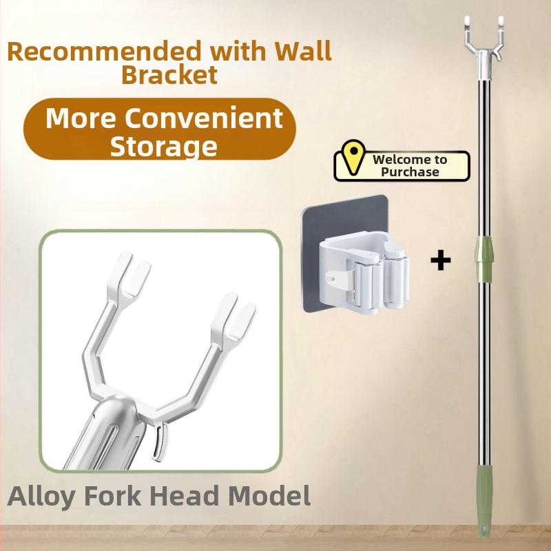 Teleszkópos ruhaszárító rúd rozsdamentes acélból, erkélyre és fürdőszobába, modern minimalista stílus