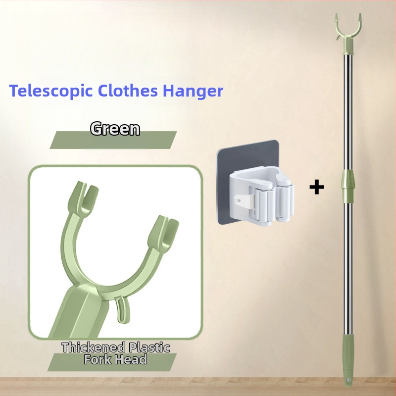 Teleszkópos ruhaszárító rúd rozsdamentes acélból, erkélyre és fürdőszobába, modern minimalista stílus