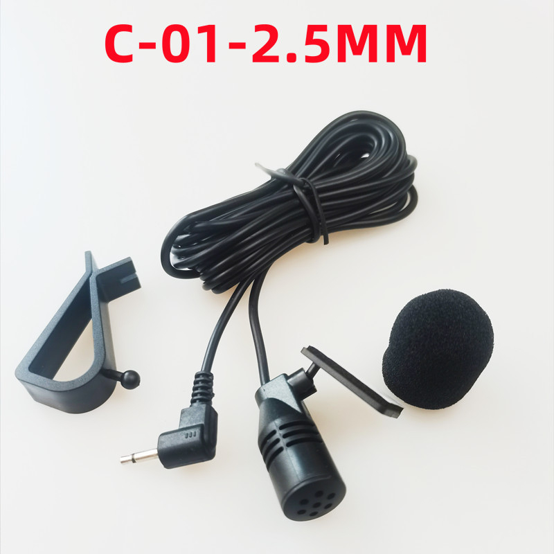 Μικρόφωνο αυτοκινήτου με ενσύρματη σύνδεση, Bluetooth 5.1, πολυκατευθυντικό, 20 Hz-20 kHz, 3-12 V