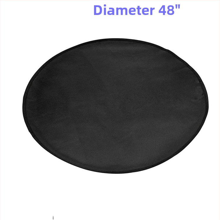 Vonkajší ohňovzdorný izolačný mat pre BBQ ohnisko zo silikónových sklenených vlákien