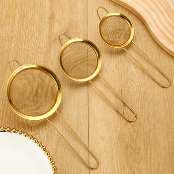 201-es rozsdamentes acélból készült konyhai szita, többfunkciós tészta, gyümölcslé és szójatej számára; hőálló kialakítás