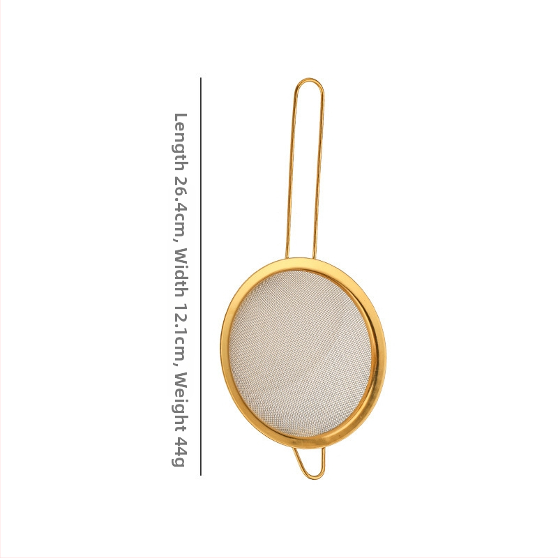 201-es rozsdamentes acélból készült konyhai szita, többfunkciós tészta, gyümölcslé és szójatej számára; hőálló kialakítás