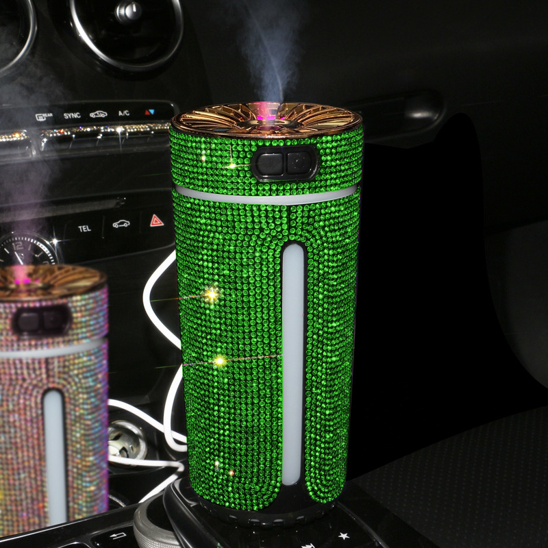 Αυτοκινητικός καθαριστής αέρα με υγραντήρα και αρωματοθεραπεία, μοντέλο 001, ABS, τροφοδοσία USB, 220V