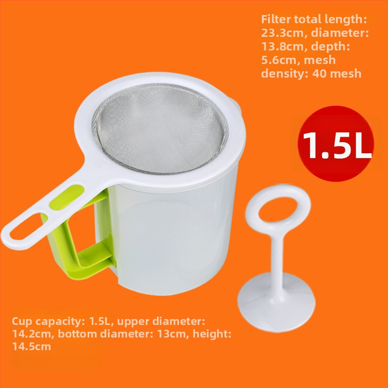 Otthoni tej-szétválasztó és szójatej készítő gép finom hálós szűrővel – modern minimalista dizájn, 2023-as bevezetés, kizárólagos export