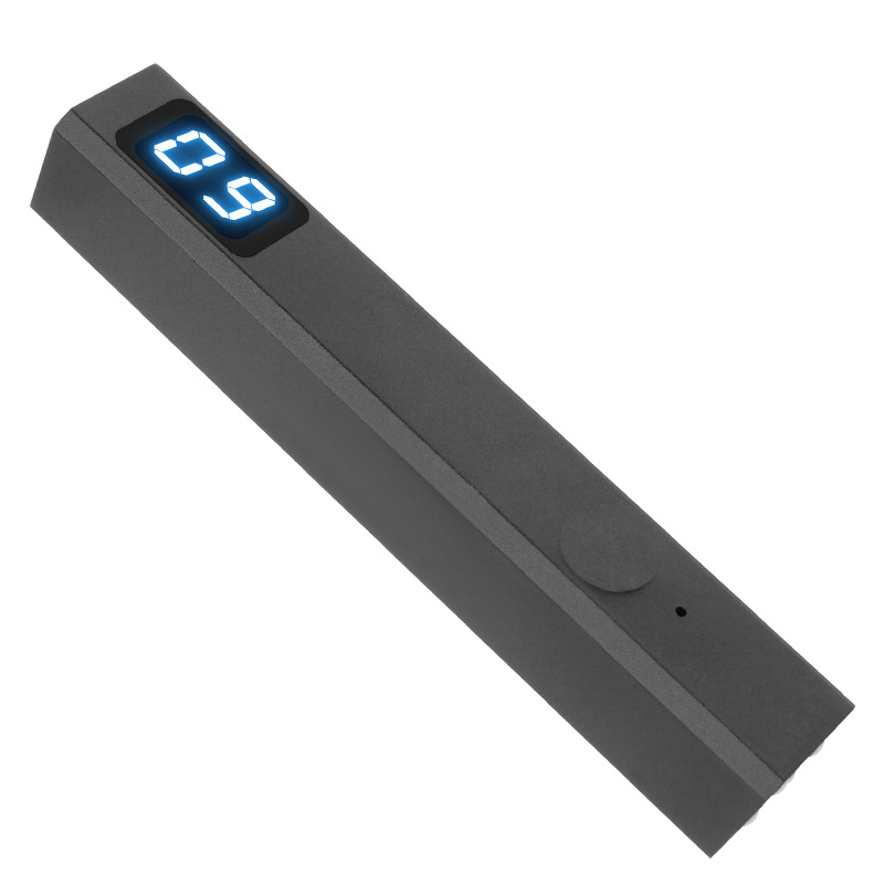 Kézben tartott fém I-formájú körömlámpa, gyors száradás, hosszú élettartamú UV-keményedés, mini méret, ragasztó sütési funkció