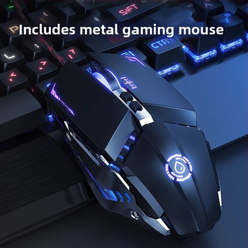 Dream Tribe 845 Ενσύρματο σετ πληκτρολογίου, ποντικιού και ακουστικών για επιτραπέζιο gaming (USB πληκτρολόγιο, USB ποντίκι, καλώδιο 1.5 m)