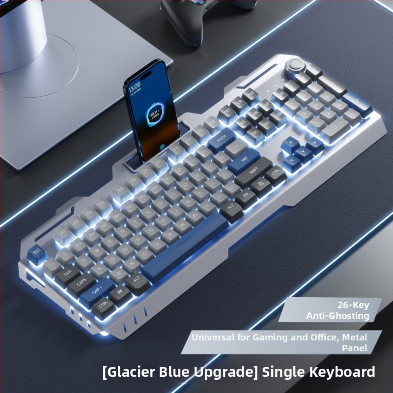 Dream Tribe 845 Ενσύρματο σετ πληκτρολογίου, ποντικιού και ακουστικών για επιτραπέζιο gaming (USB πληκτρολόγιο, USB ποντίκι, καλώδιο 1.5 m)