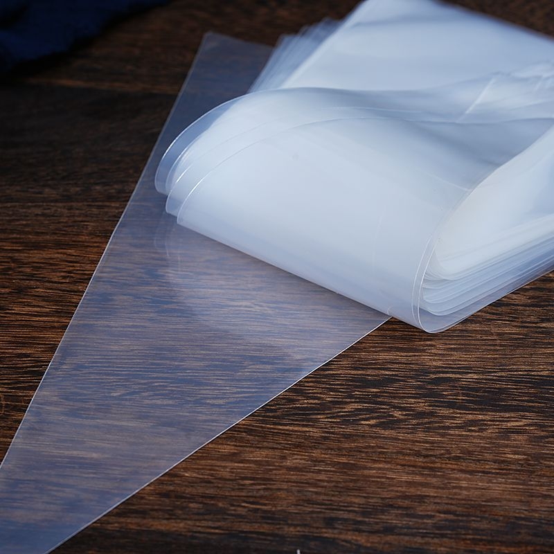 Vrećica za ukrašavanje - debela prozirna jednokratna vrećica za tijesto, trokutasti oblik, PE materijal, paket 50 kom.