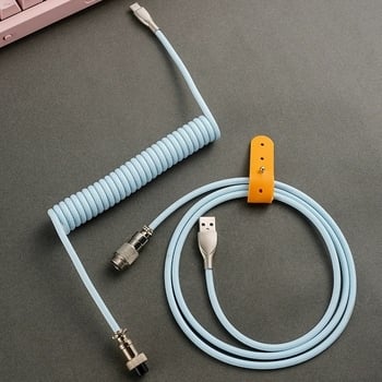 Bitmeite HX3011 zrakoplovni utikač USB podatkovni kabel za proširenje mehaničke tipkovnice, Type-C linija, duljina 1,5 m, kabel od legure