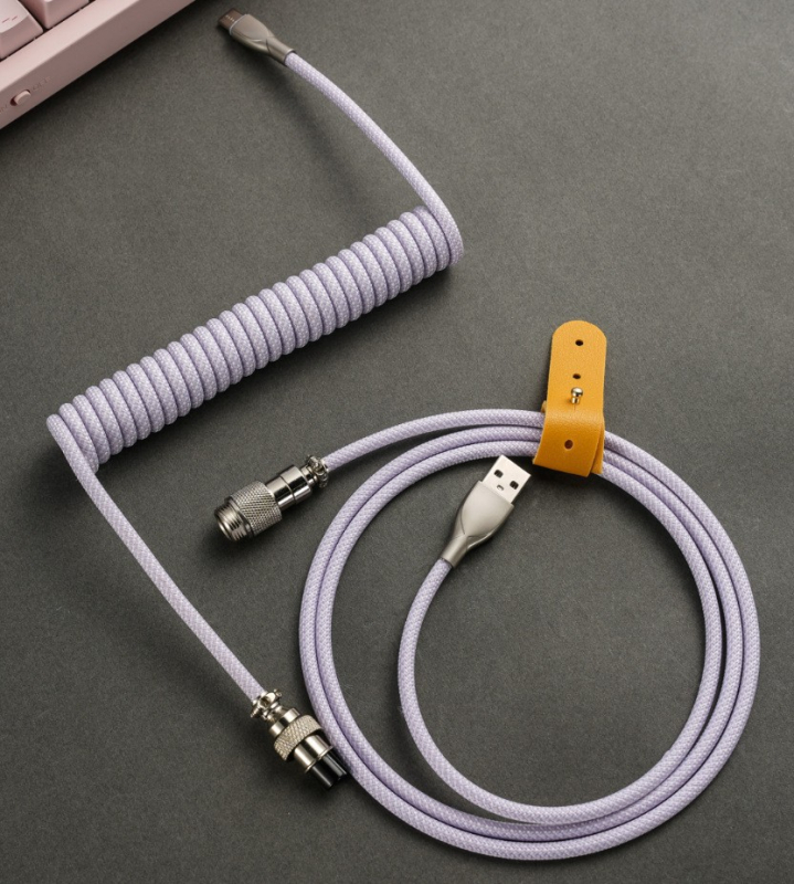 Bitmeite HX3011 zrakoplovni utikač USB podatkovni kabel za proširenje mehaničke tipkovnice, Type-C linija, duljina 1,5 m, kabel od legure