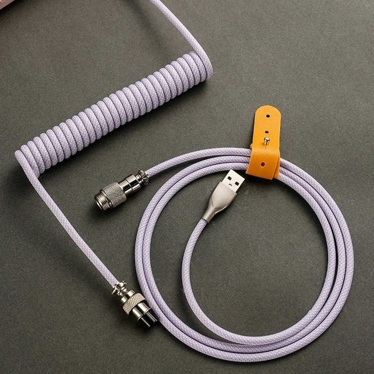Bitmeite HX3011 zrakoplovni utikač USB podatkovni kabel za proširenje mehaničke tipkovnice, Type-C linija, duljina 1,5 m, kabel od legure