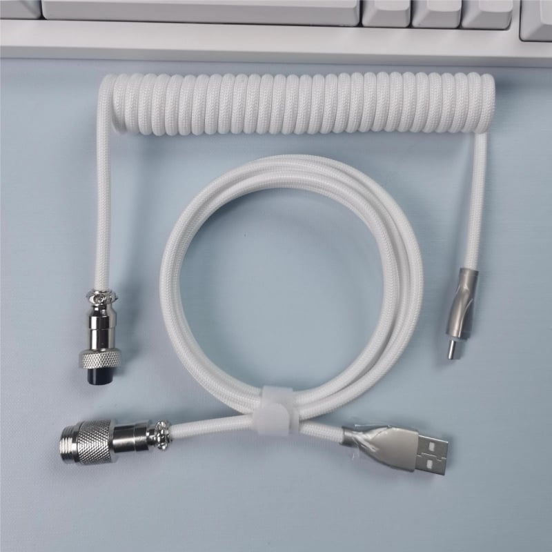 Bitmeite HX3011 zrakoplovni utikač USB podatkovni kabel za proširenje mehaničke tipkovnice, Type-C linija, duljina 1,5 m, kabel od legure