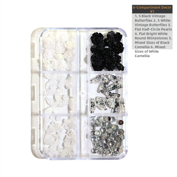 Dekorácie na nechty – model Ballet Shoe Ribbon; pôvod Zhejiang; licencovaná súkromná značka; domáca značka.