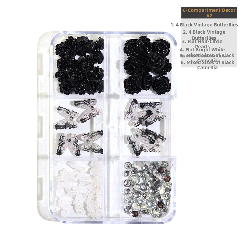 Dekorácie na nechty – model Ballet Shoe Ribbon; pôvod Zhejiang; licencovaná súkromná značka; domáca značka.