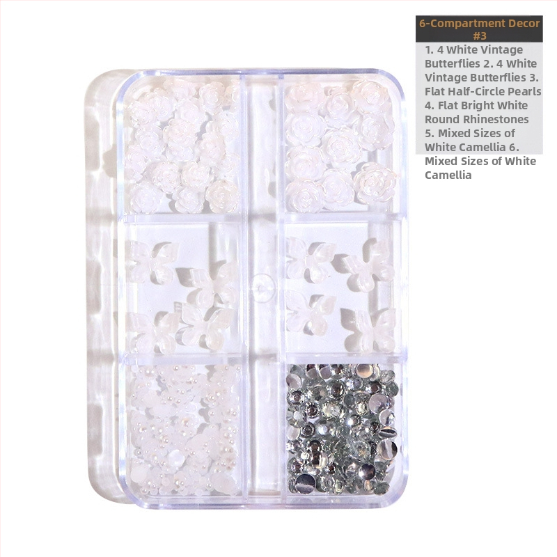 Dekorácie na nechty – model Ballet Shoe Ribbon; pôvod Zhejiang; licencovaná súkromná značka; domáca značka.