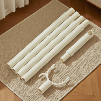 Plastična šipka za sušenje rublja za balkon, odvojiva i modularna, moderan minimalistički stil