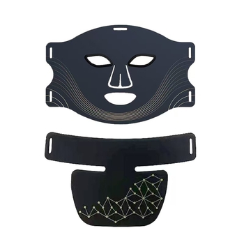 Photon LED uređaj za lice i vrat — silikonska maska, baterija 1200–2000 mAh, IPX4 vodootpornost, fototerapija obojenim svjetlom