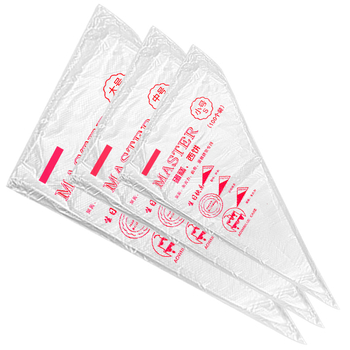 Díszítő tasak, egyszer használatos, PE anyagból, KN Baking Tools, díszítéshez