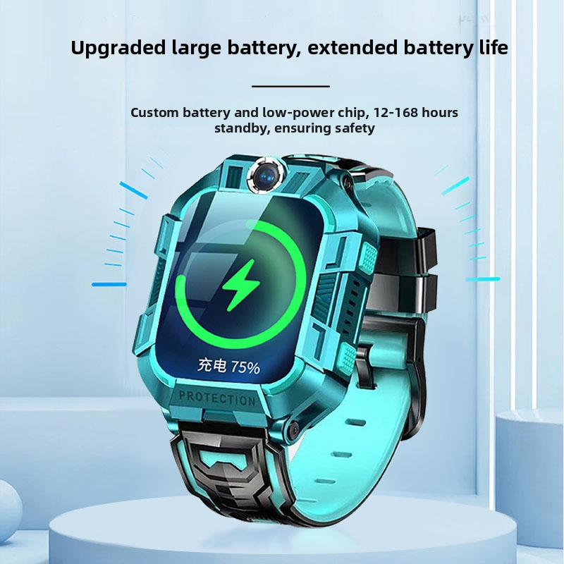 Παιδικό 5G ρολόι-τηλέφωνο με πλήρες δίκτυο, διπλή 2MP κάμερα, GPS, 128GB αποθήκευση, HD βιντεοκλήσεις