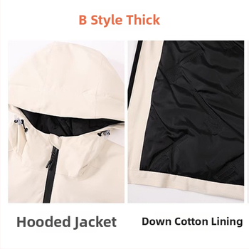 Palton cu glugă, guler înalt, fermoar frontal, croială lejeră, pentru toate anotimpurile, țesătură din amestec de poliester