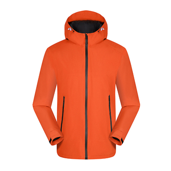 Palton cu glugă, guler înalt, fermoar frontal, croială lejeră, pentru toate anotimpurile, țesătură din amestec de poliester