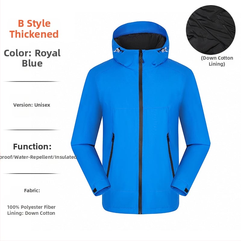 Palton cu glugă, guler înalt, fermoar frontal, croială lejeră, pentru toate anotimpurile, țesătură din amestec de poliester