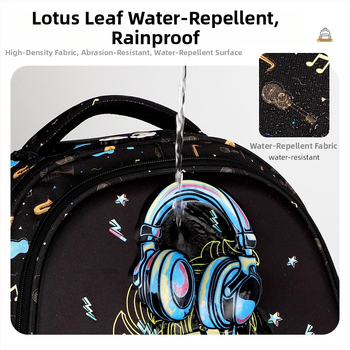 Unisex školska torba od Oxford platna, otporna konstrukcija i naramenice s zraka jastučićem, za razrede 3–4