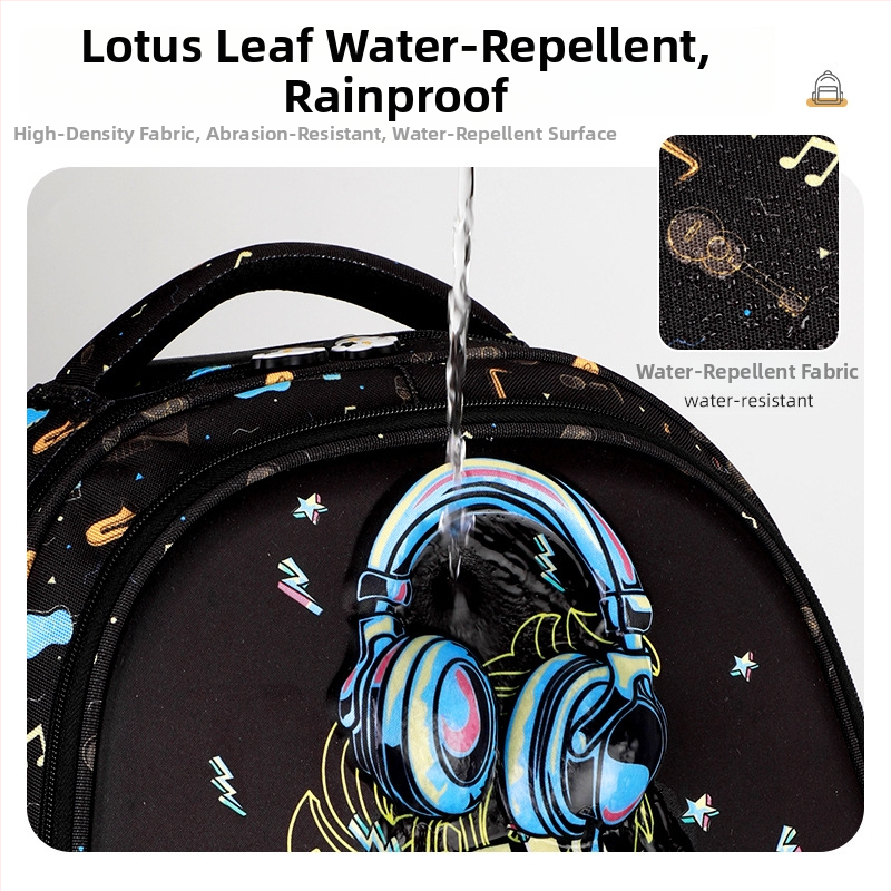 Unisex školska torba od Oxford platna, otporna konstrukcija i naramenice s zraka jastučićem, za razrede 3–4