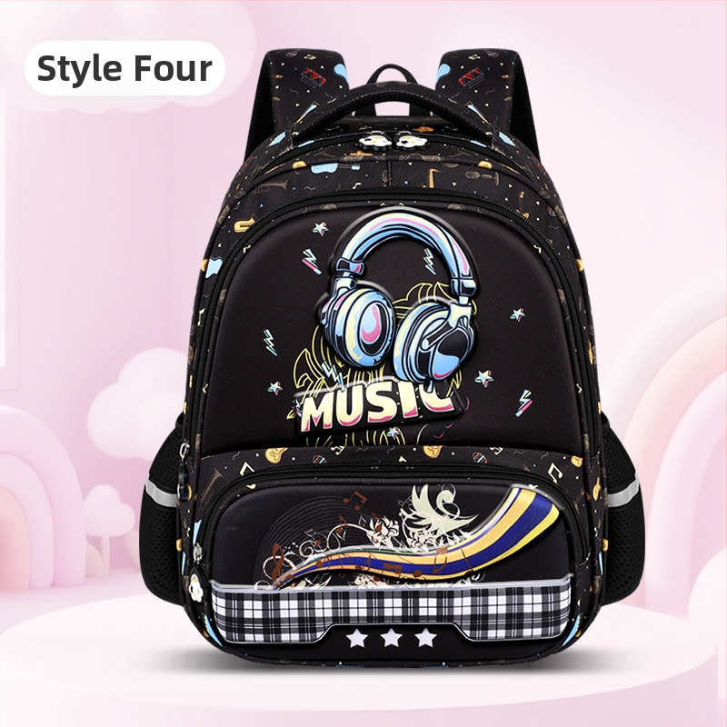 Unisex školska torba od Oxford platna, otporna konstrukcija i naramenice s zraka jastučićem, za razrede 3–4