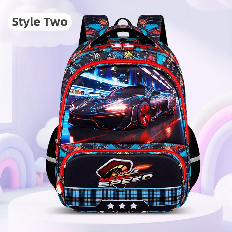 Unisex školska torba od Oxford platna, otporna konstrukcija i naramenice s zraka jastučićem, za razrede 3–4