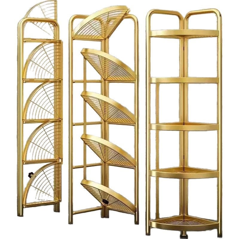Podni trokutasti stalak za kupaonicu, od željeza, završni premaz pećom bojom, 5 etaža, nosivost 15–20 kg / 5–10 kg / 25–30 kg