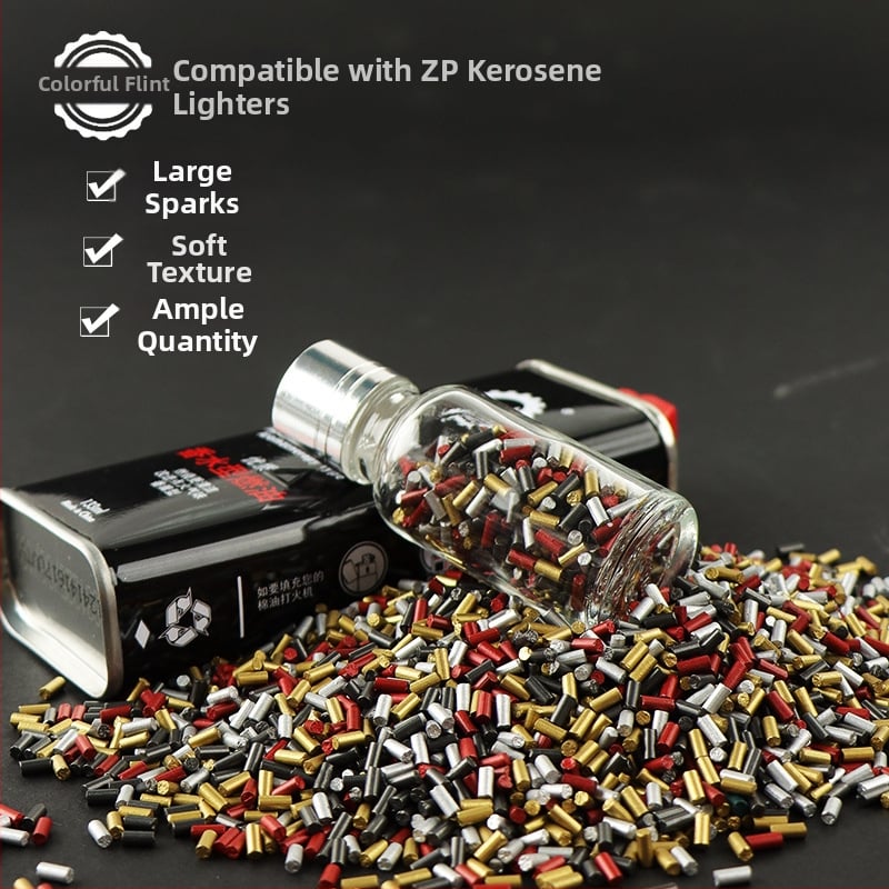 Φλίντ για αναπτήρες – συμβατό με Zippo/Zorro, 100 τεμάχια, μοντέρνος απλός σχεδιασμός