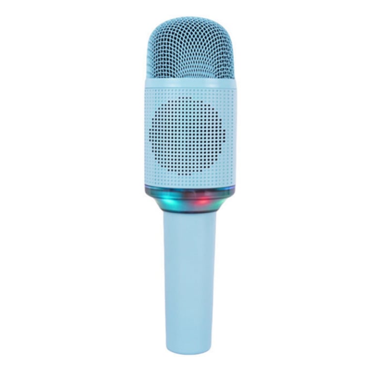 Microfon wireless Bluetooth cu microfon încorporat; Bluetooth 5.0, baterie încorporată 800–1000 mAh, autonomie 3–6 ore, răspuns în frecvențe 100 Hz–20 kHz, pentru casă, PC și scenă