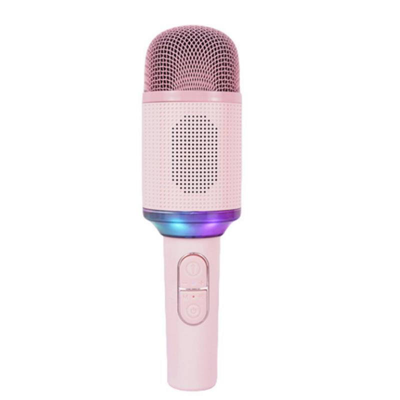 Microfon wireless Bluetooth cu microfon încorporat; Bluetooth 5.0, baterie încorporată 800–1000 mAh, autonomie 3–6 ore, răspuns în frecvențe 100 Hz–20 kHz, pentru casă, PC și scenă