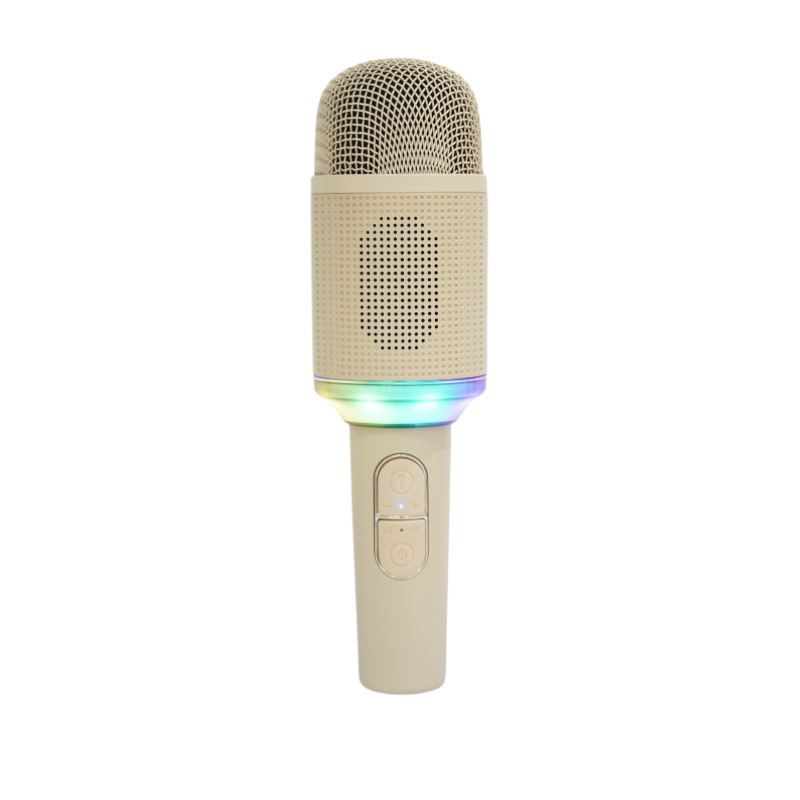 Microfon wireless Bluetooth cu microfon încorporat; Bluetooth 5.0, baterie încorporată 800–1000 mAh, autonomie 3–6 ore, răspuns în frecvențe 100 Hz–20 kHz, pentru casă, PC și scenă