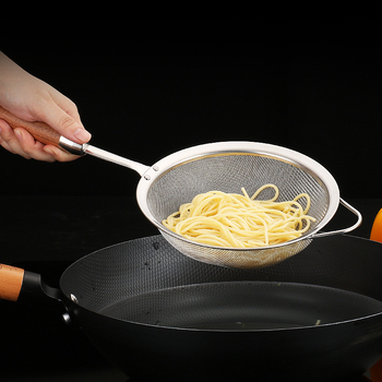 Strecurător de bucătărie din oțel inoxidabil 304, mâner antiaderant, cârlig simplu pentru agățare, stil modern, personalizare și imprimare logo