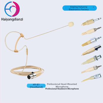 Neviditeľný náhlavný mikrofón na scénu – jednorázový zavesovací dizajn, pre živé vysielanie a výučbu (Značka: HAYAXI)