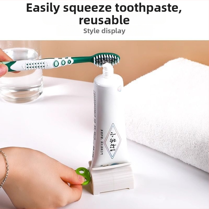 Pengyi tlakovač zubnej pasty, ručný klip na pastu, konvenčná špecifikácia, vhodný pre deti, tínedžerov, dospelých a seniorov