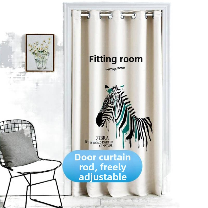 Železný teleskopický tyč na závesy – bez vŕtania, nastaviteľný, viacúčelový pre okno, šatník, dvere, balkón a kúpeľňu