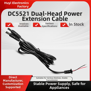 DC kabel za napajanje s dvostrukim muškim konektorom za DC izvor malih kućanskih aparata