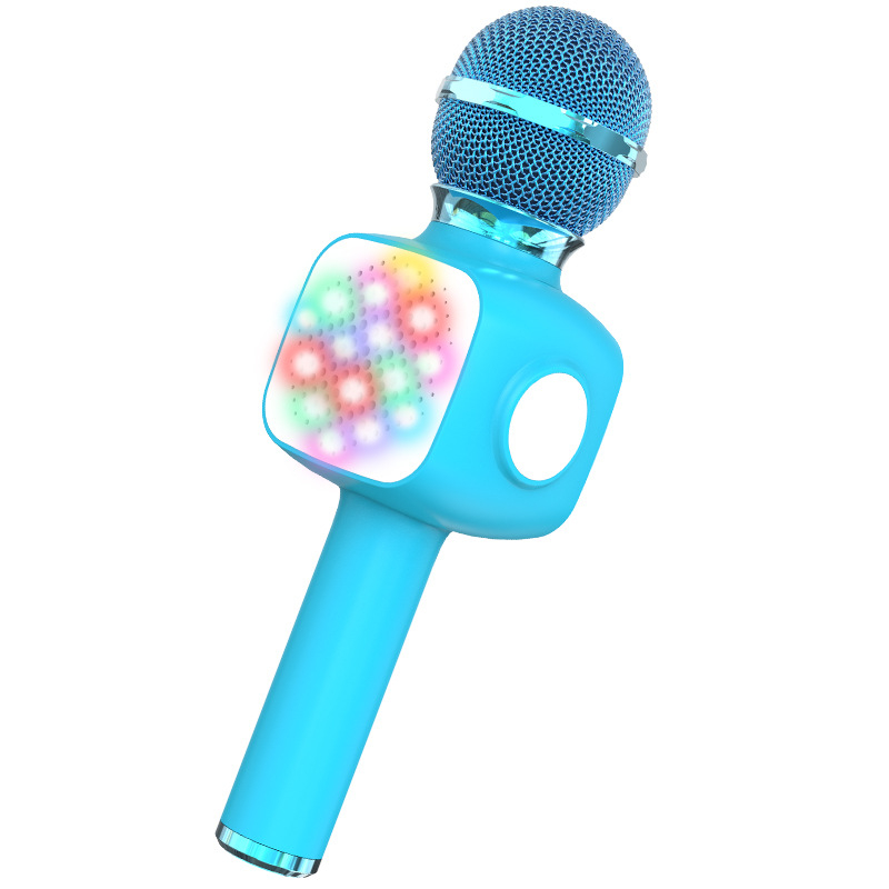 Detský Bluetooth mikrofón — prenosný bezdrôtový mikrofón na karaoke, vstavaná batéria, Bluetooth 5.3, 100 Hz-20 kHz, výdrž batérie 3-6 h