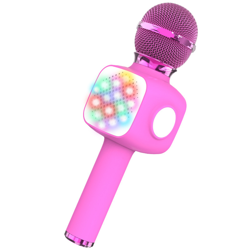 Detský Bluetooth mikrofón — prenosný bezdrôtový mikrofón na karaoke, vstavaná batéria, Bluetooth 5.3, 100 Hz-20 kHz, výdrž batérie 3-6 h